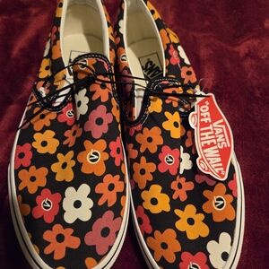 Vans Floral Print Sneakers